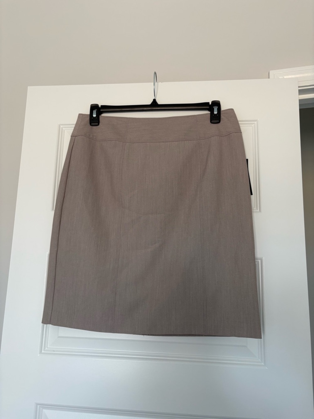 Worthington Classic Women's Taupe Pencil Skirt Size 14 NWT